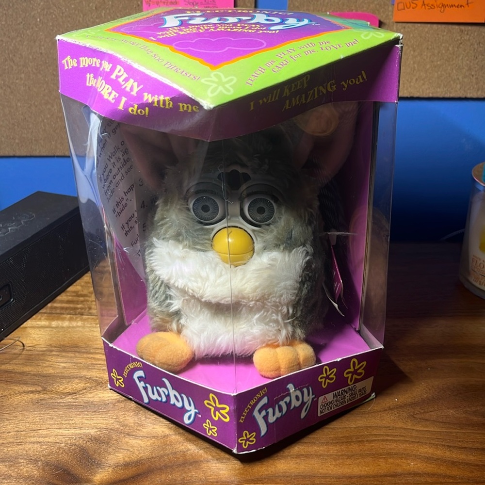 1998 Furby With Box
